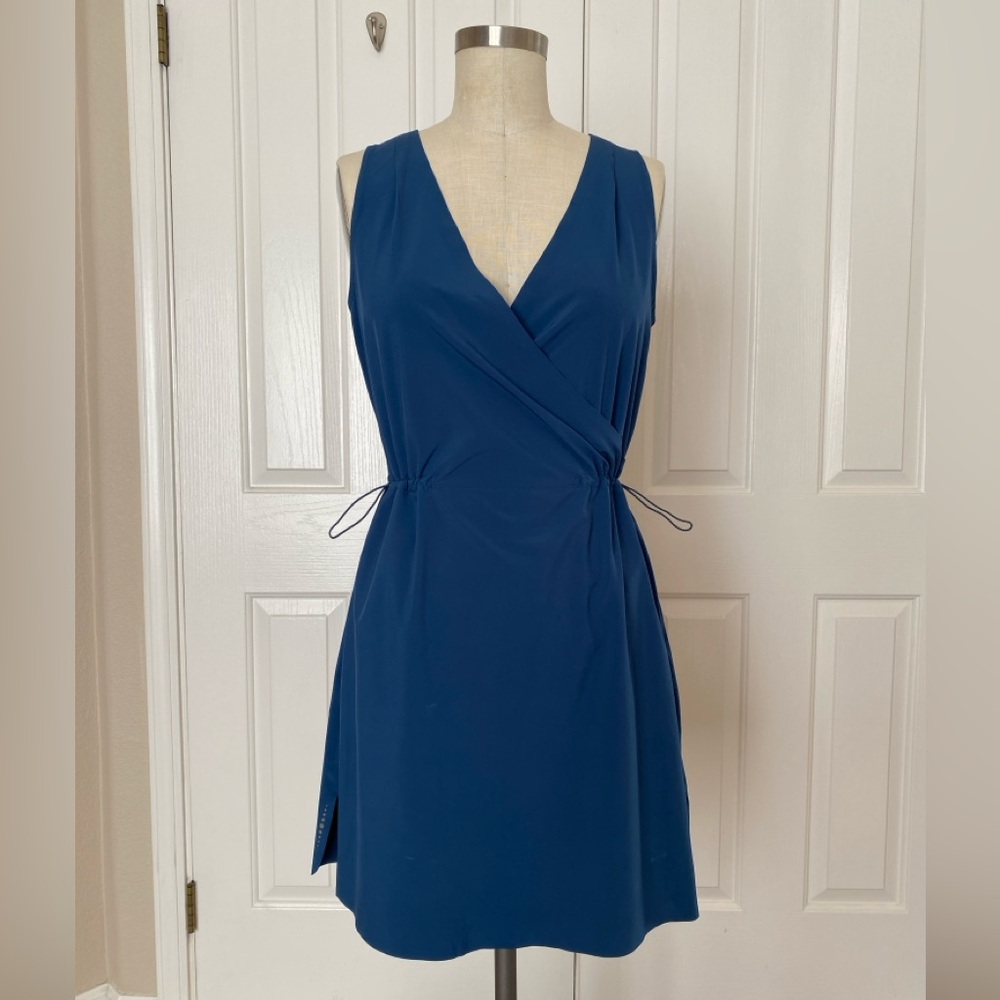 Title Nine Round Trip Short Dress - Midnight Blue - Size Medium